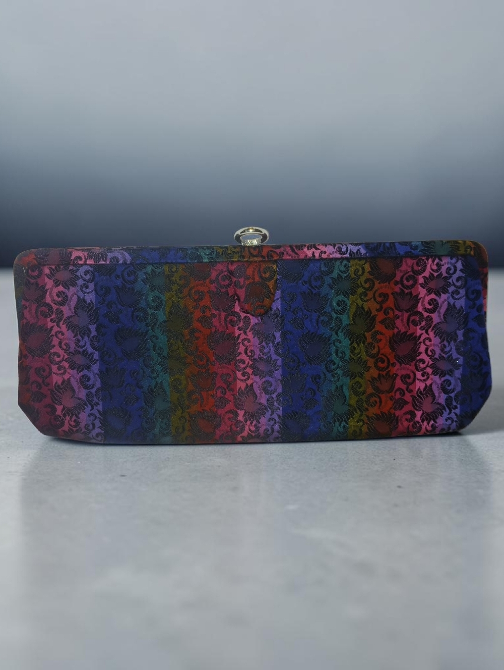 Retro Multicolor Clutch Bag
